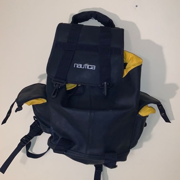 🚨 Lot 🚨 Vintage Waterproof Nautica Backpack and Duffel Bag